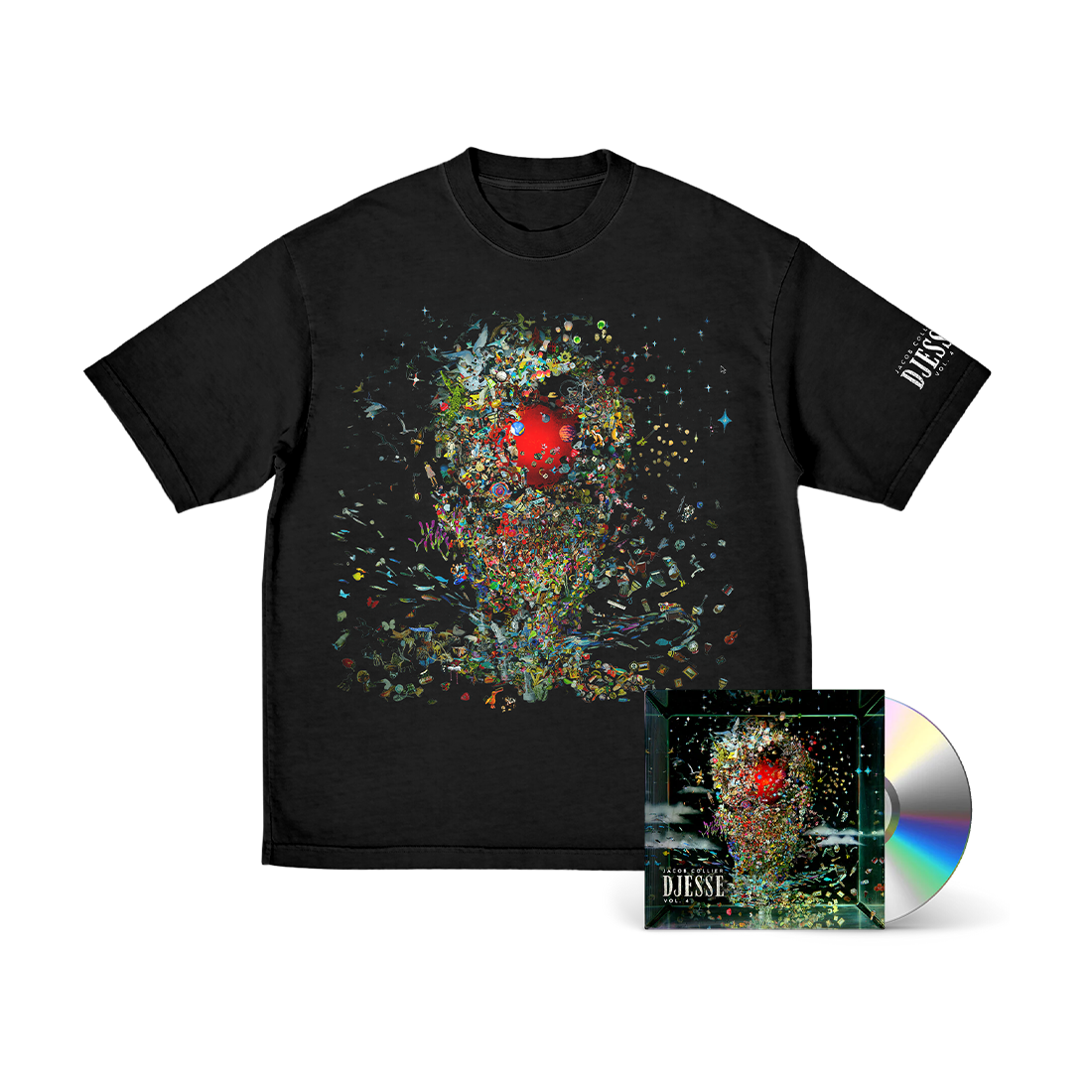 Djesse Vol. 4 CD + T-Shirt Bundle