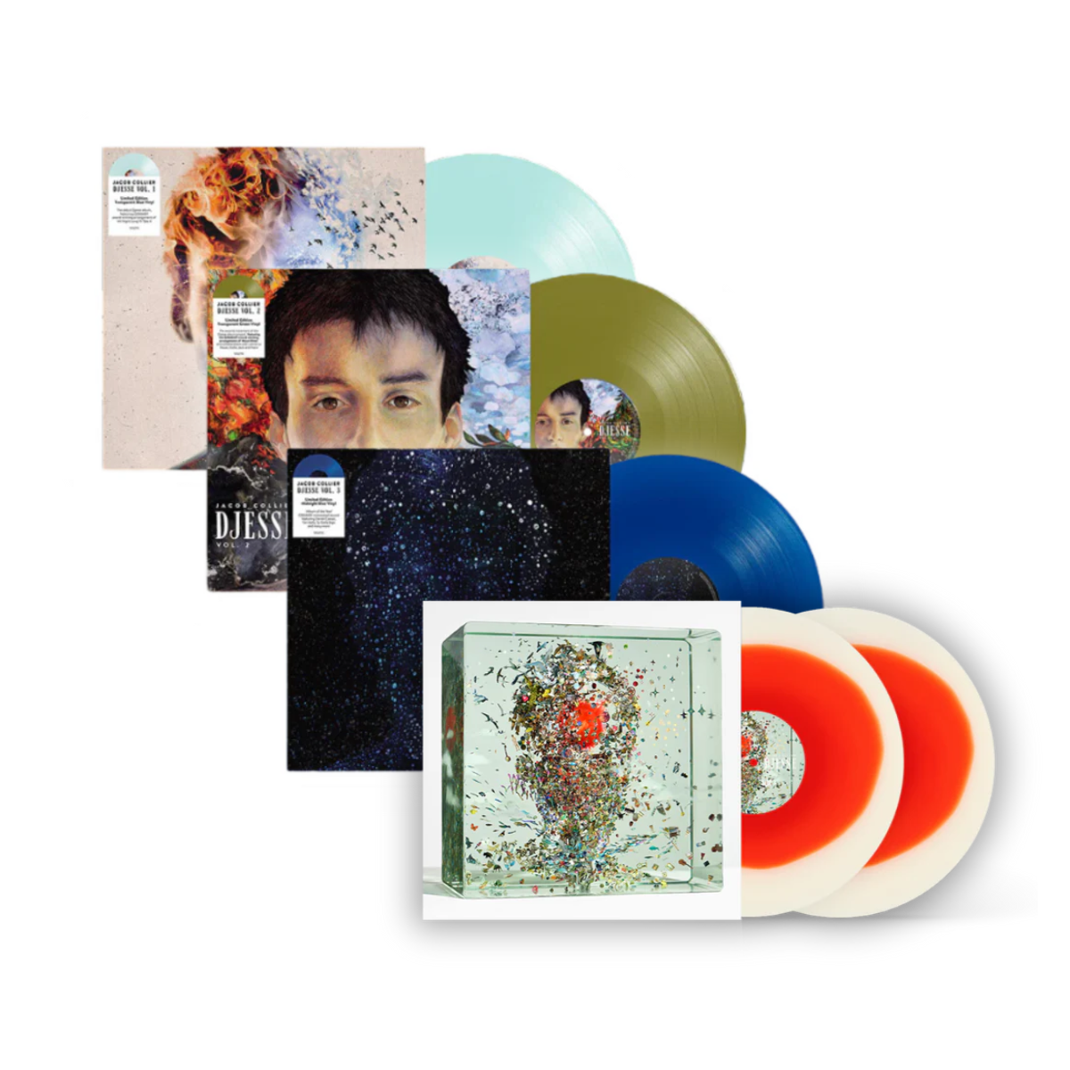 Djesse Vol. 1-4 Colour Vinyl Collection