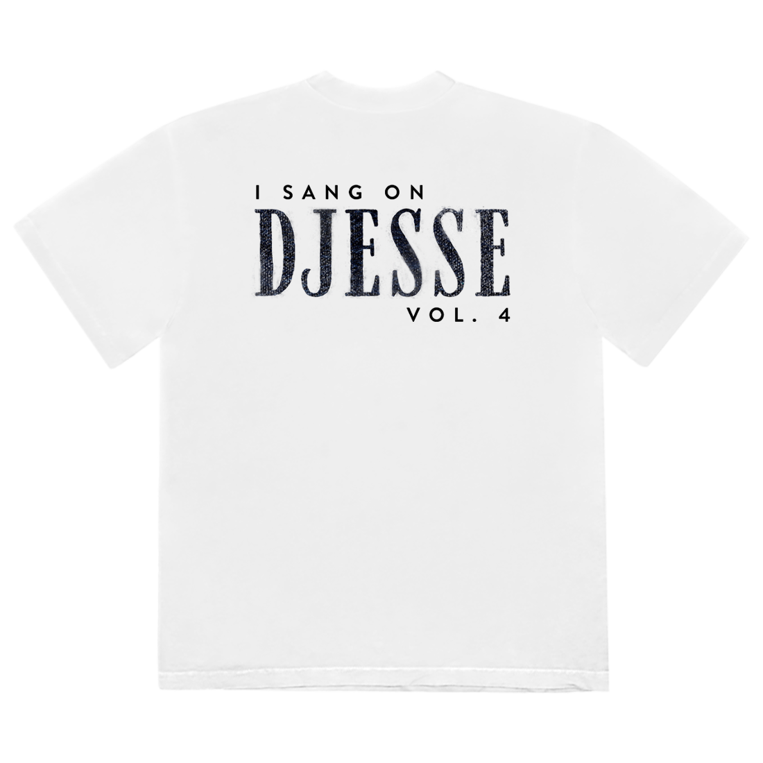 Jacob Collier - 'I Sang On Djesse Vol.4' T-Shirt (White)