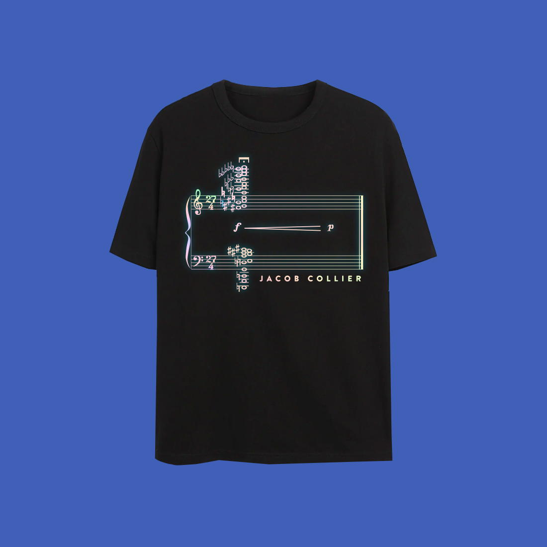 Jacob Collier - 27 chord t-shirt LIMITED EDITION (black)
