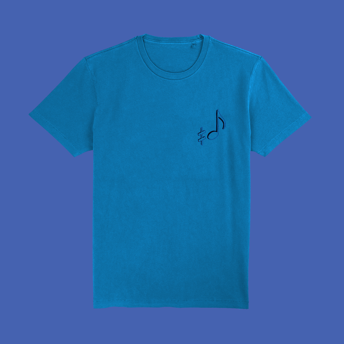 Half Sharp Blue T-shirt